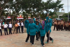 Lomba volly dlm rangka HUT YSO Adabiah