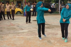 Lomba volly dlm rangka HUT YSO Adabiah