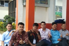 Bpk2 ganteng Adabiah 2. Siap mendampingi siswa2 baru kita.